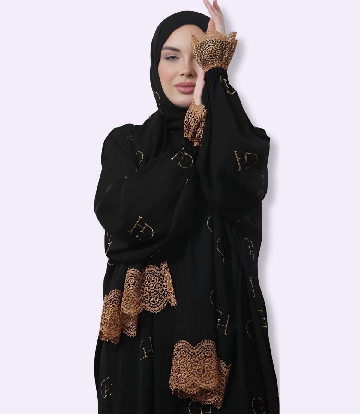 عباية مطرزة GH - الصورة 2