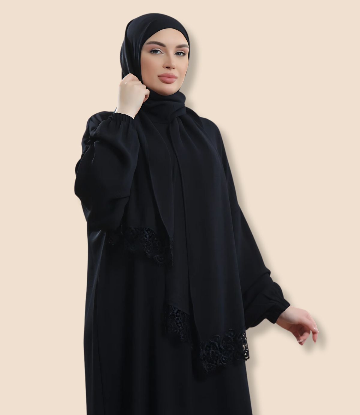 عباية CEY سادة - الصورة 2