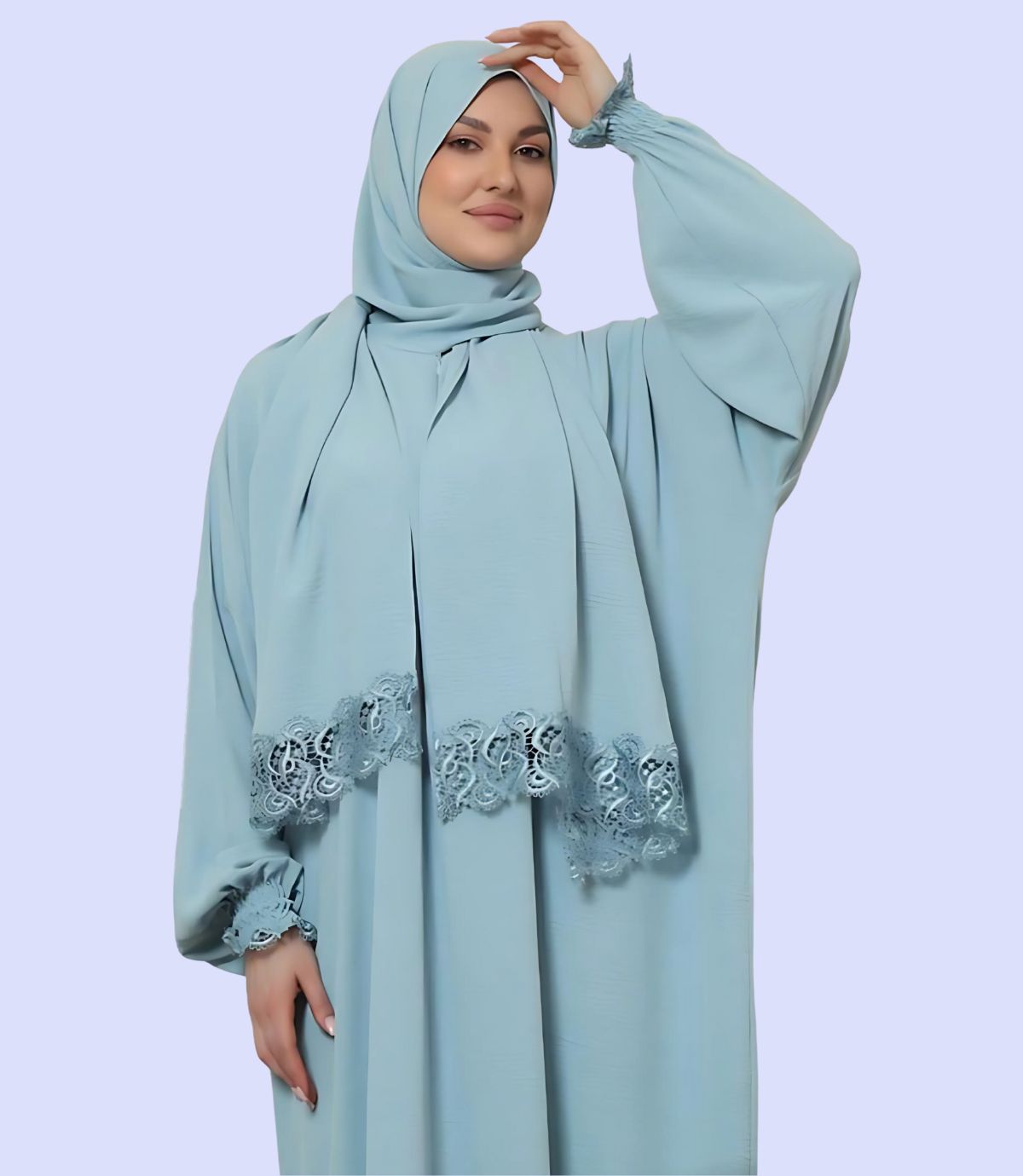 عباية CEY مع تطريز - الصورة 3