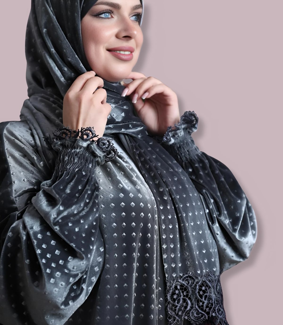 مخمل منقط شتوي - الصورة 5